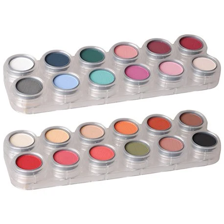 Grimas Rouge/Lidschattenpalette FK mit 24 Farben