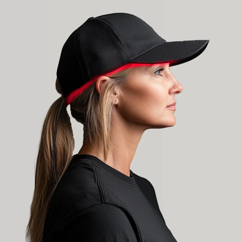 HexoCrown™ – Rotlicht-Kopfhauttherapie für Haarwachstum & Reparatur