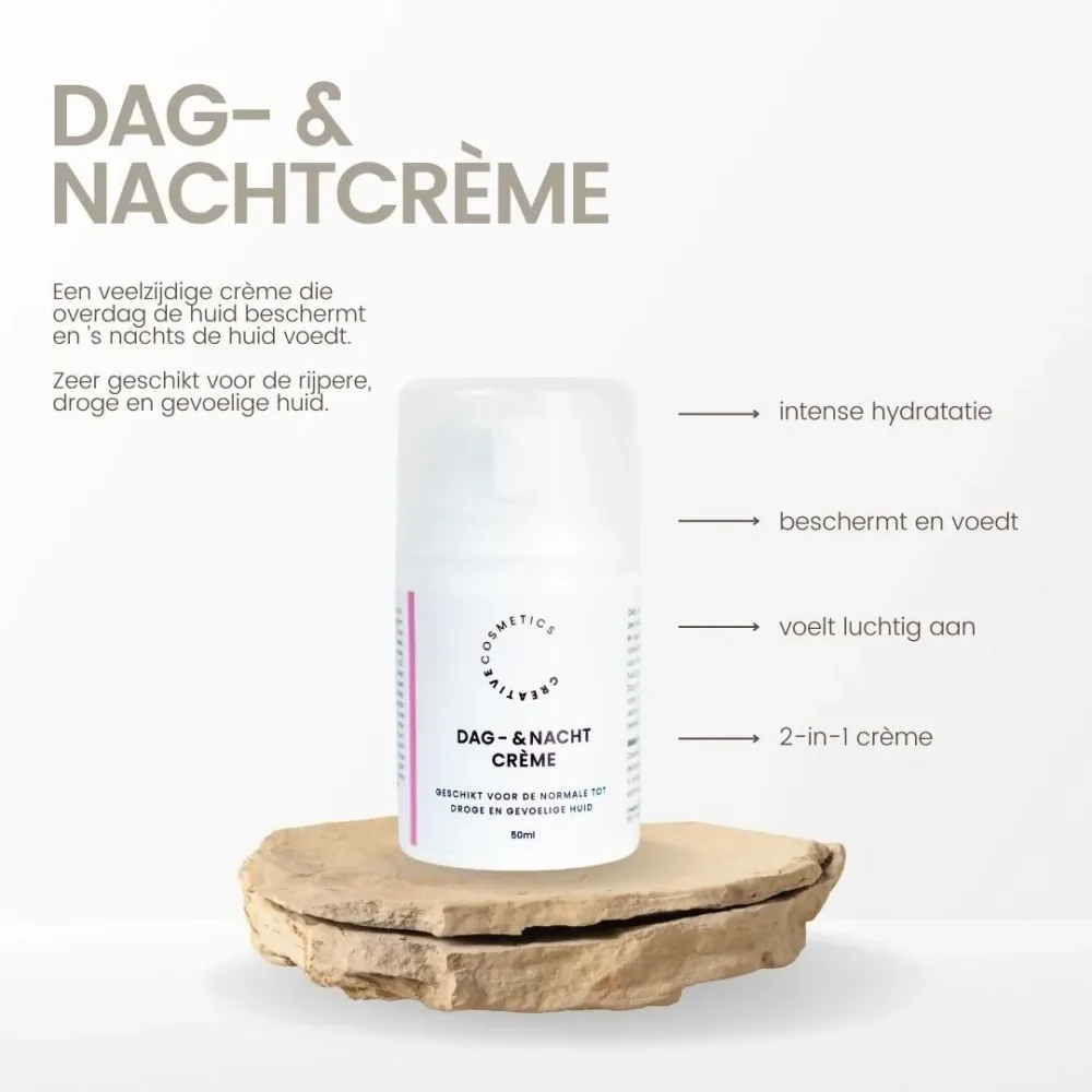 Natürliche Tages- und Nachtcreme