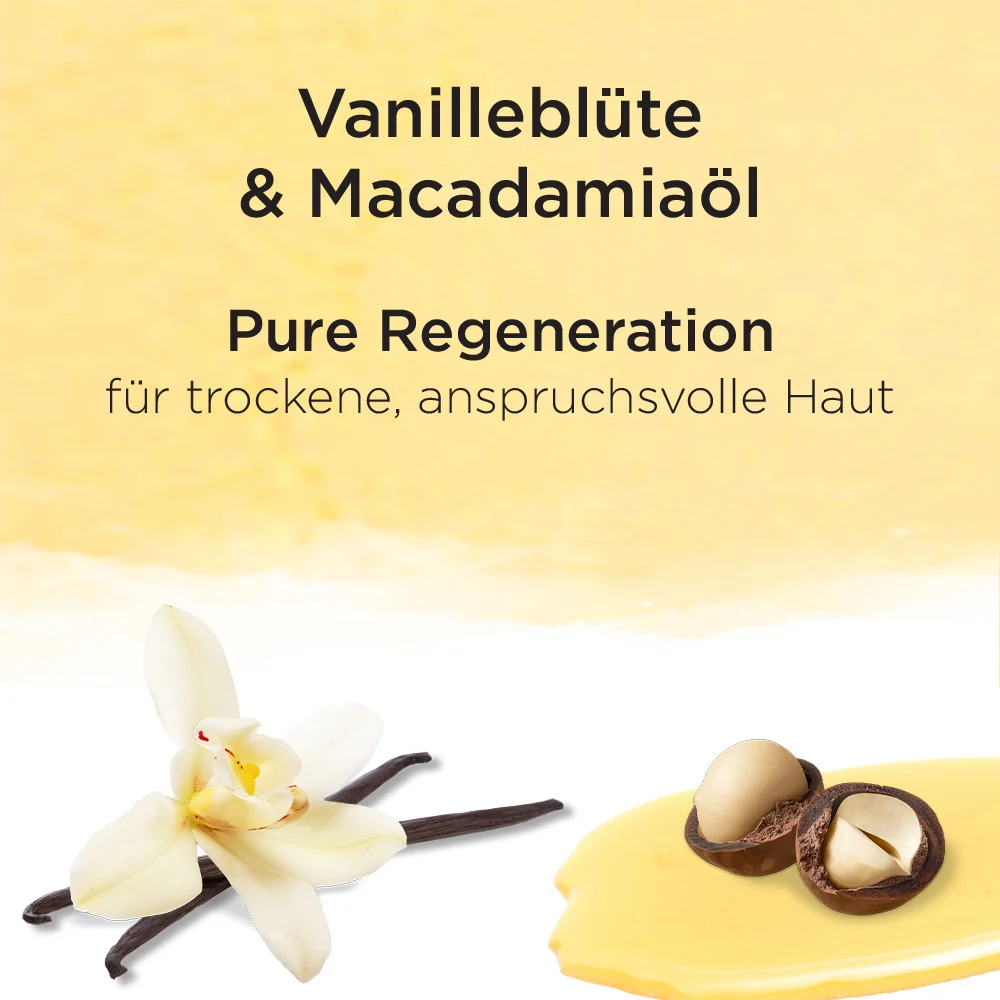 VANDINI VITALITY Geschenkset Vanilleblüte & Macadamiaöl – Für trockene, anspruchsvolle Haut