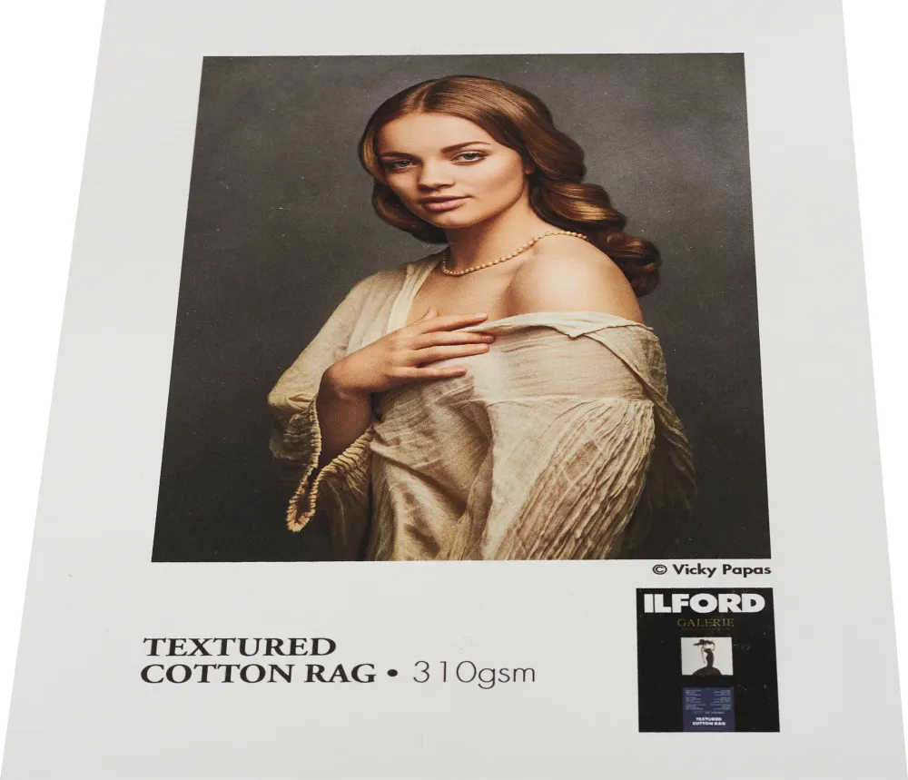 ILFORD GALERIE Textured Cotton Rag 310gsm | 17" - 43,2cm x 15m