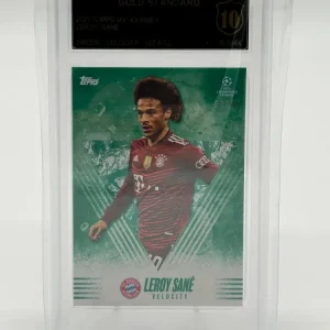 2021 Topps My Journey Leroy Sane /99 GSG 10 Black Label