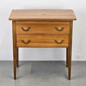 VINTAGE ABLAGE flur kommode nussbaum nachttisch 50er 60er holz