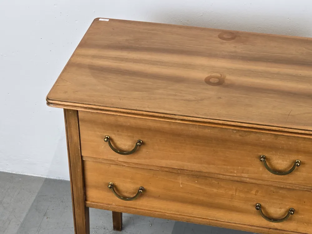 VINTAGE ABLAGE flur kommode nussbaum nachttisch 50er 60er holz