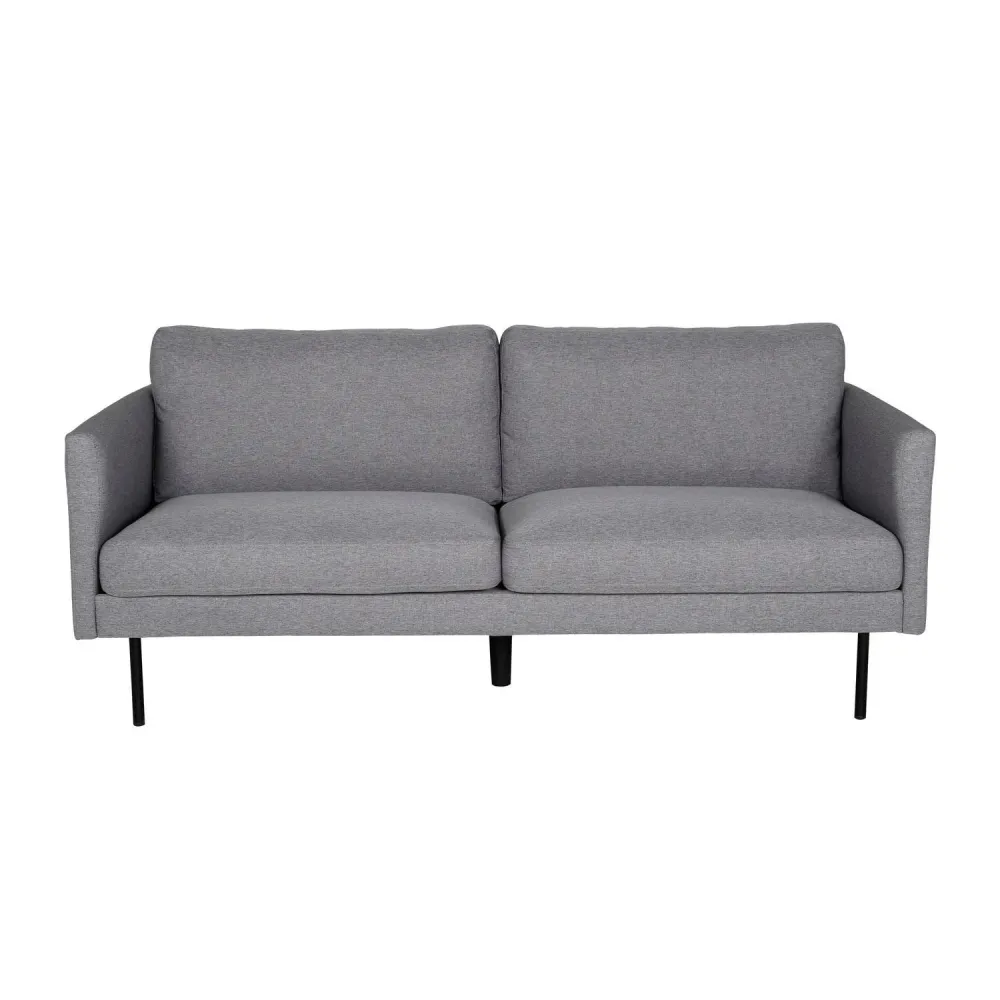 2-Sitzer Sofa Zoom aus Stoff - Grau