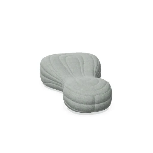 Bouli 2-Sitzer Sofa - Fußgleiter