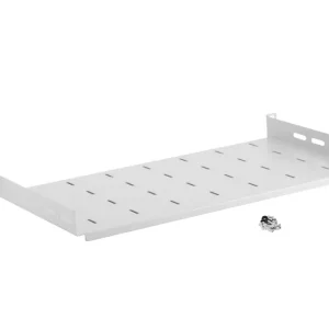 Feste Ablage für 19" RACK-Schrank 1U 250 mm Grau