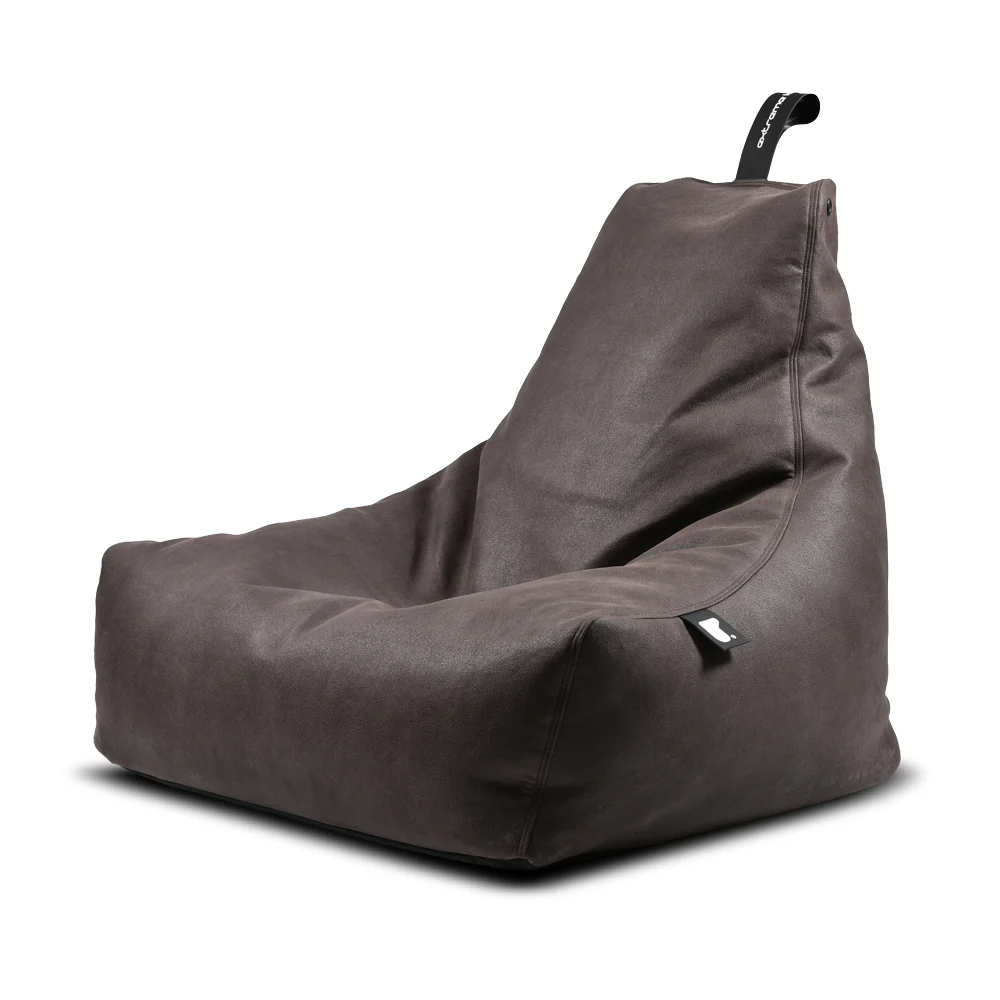 Extrem bequemer Lounge-Sitzsack B-Bag Mighty-B – Luxus – Schiefer