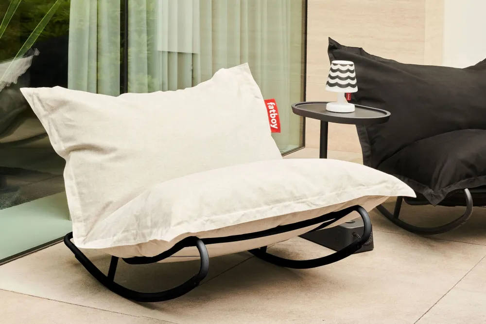Fatboy Rock'n Roll Struktur Rocking Chair für Sitzsack Originalnicht inbegriffen)