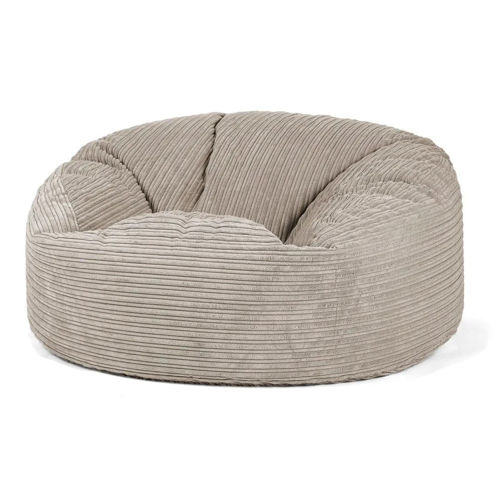 Mammoth Sofa Sitzsack XXL - Cord Nerzfarben