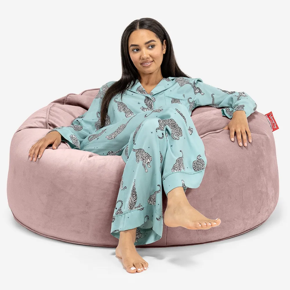 Mammoth Sofa Sitzsack XXL - Samt Pink