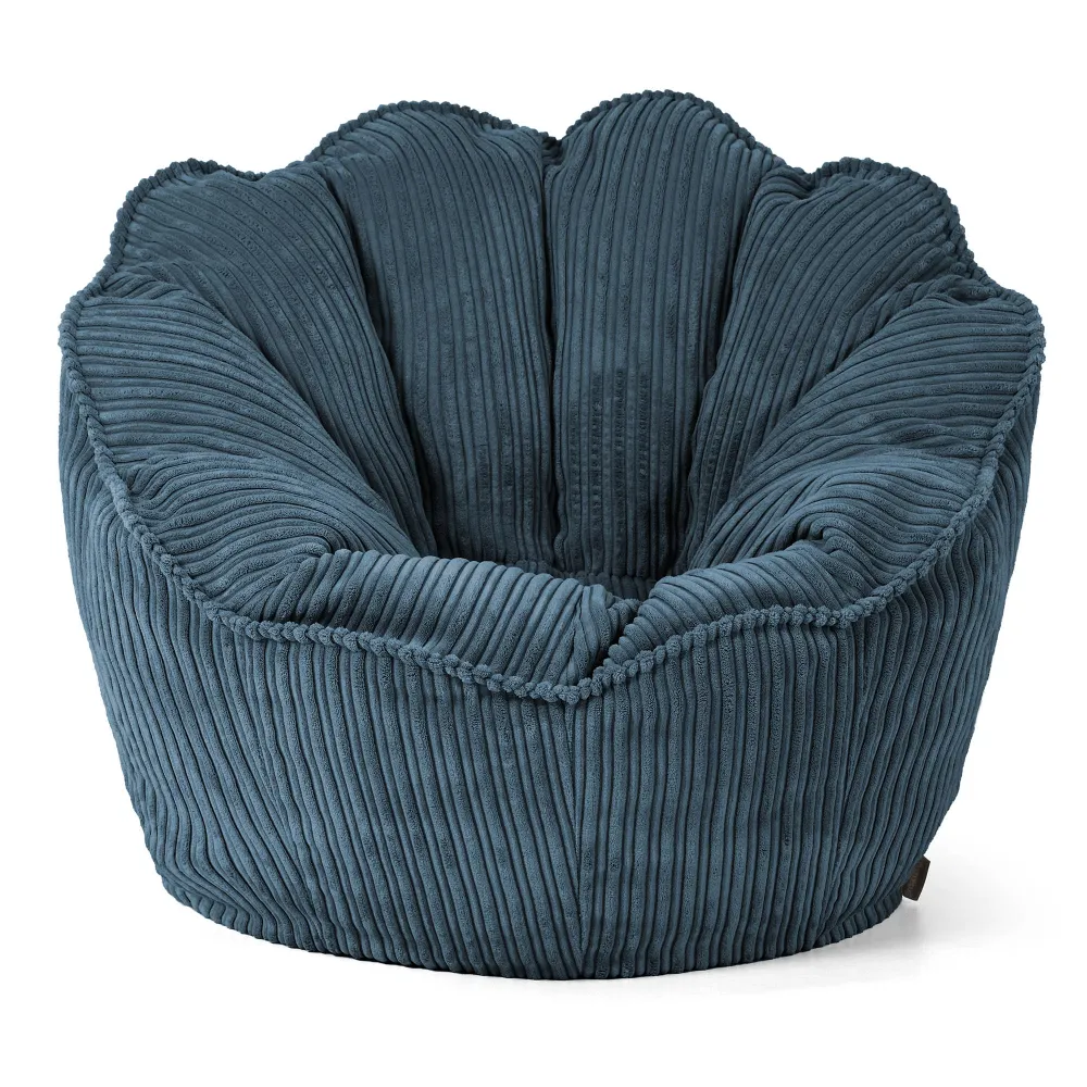 Natalia Sacco Sitzsack Stuhl - Cord Marineblau