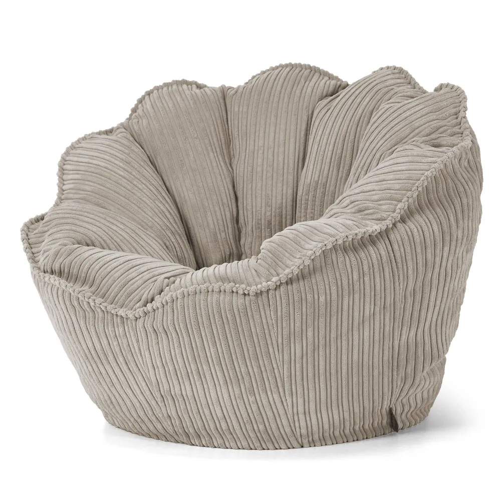 Natalia Sacco Sitzsack Stuhl - Cord Nerzfarben