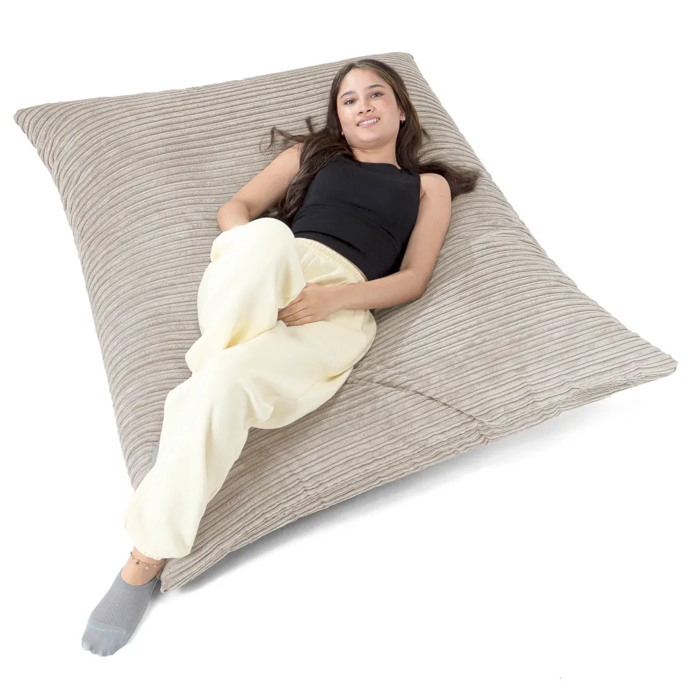 Sitzsack XXL - Cord Nerzfarben