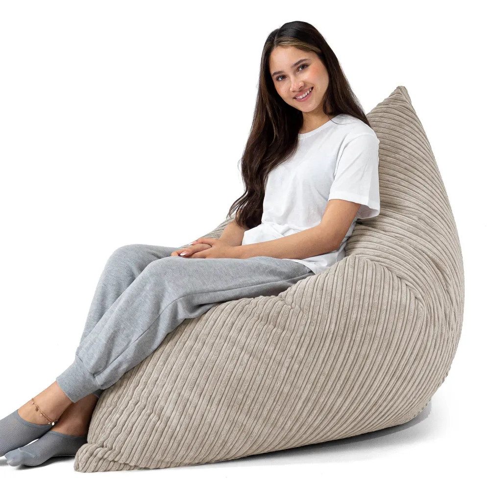 Sitzsack XXL - Cord Nerzfarben