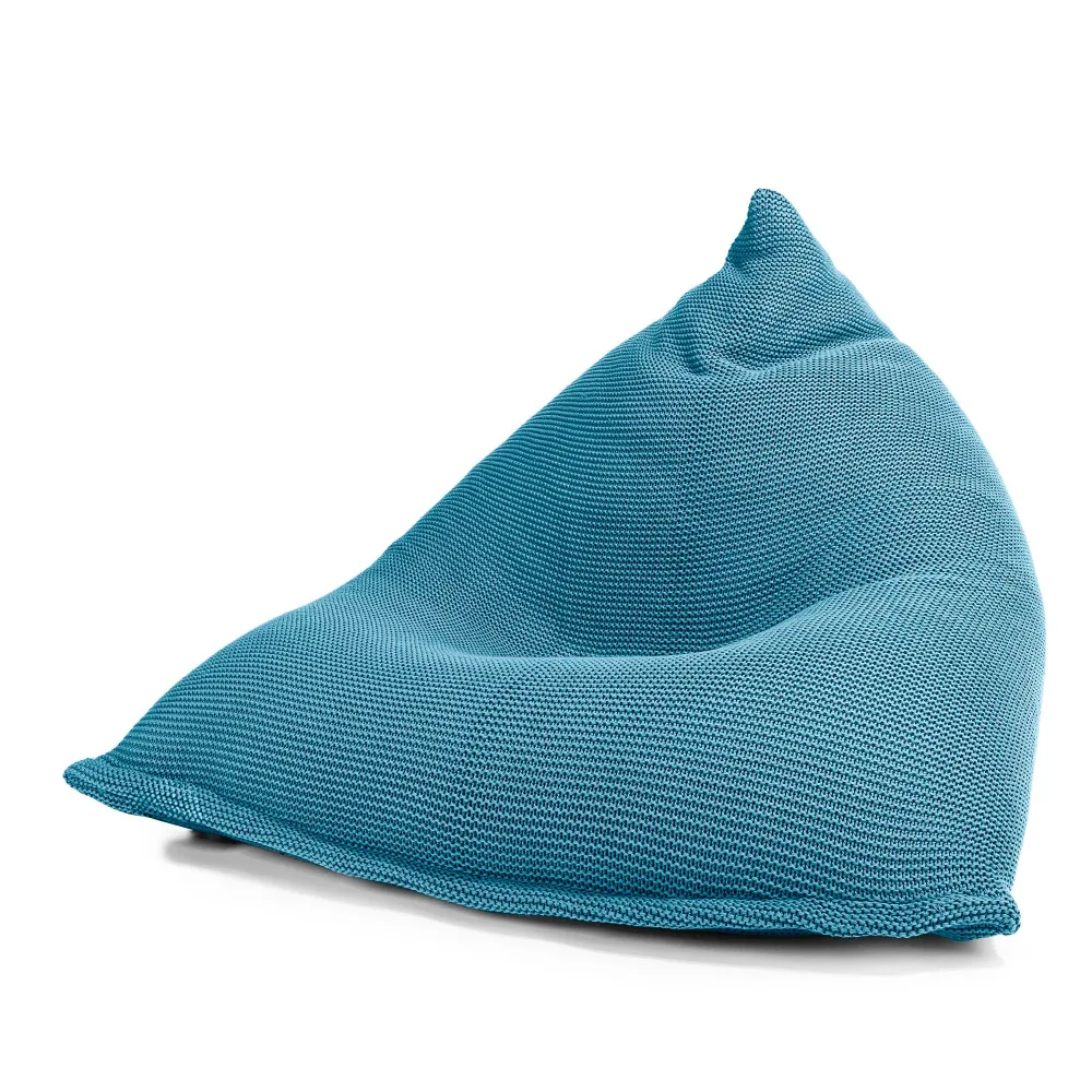 Sitzsack XXL Gaming - Ellos Grobgestrickt Türkis