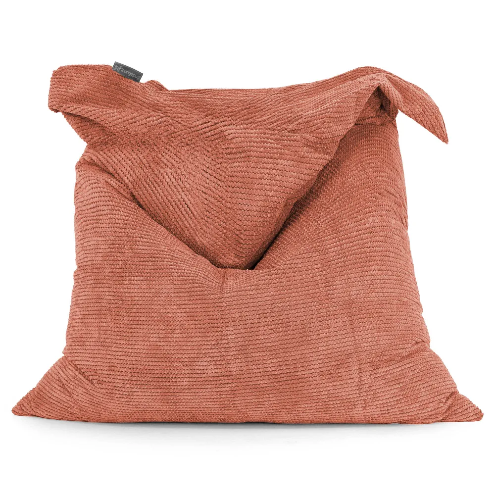Sitzsack XXL - Pom-Pom Kürbisorange