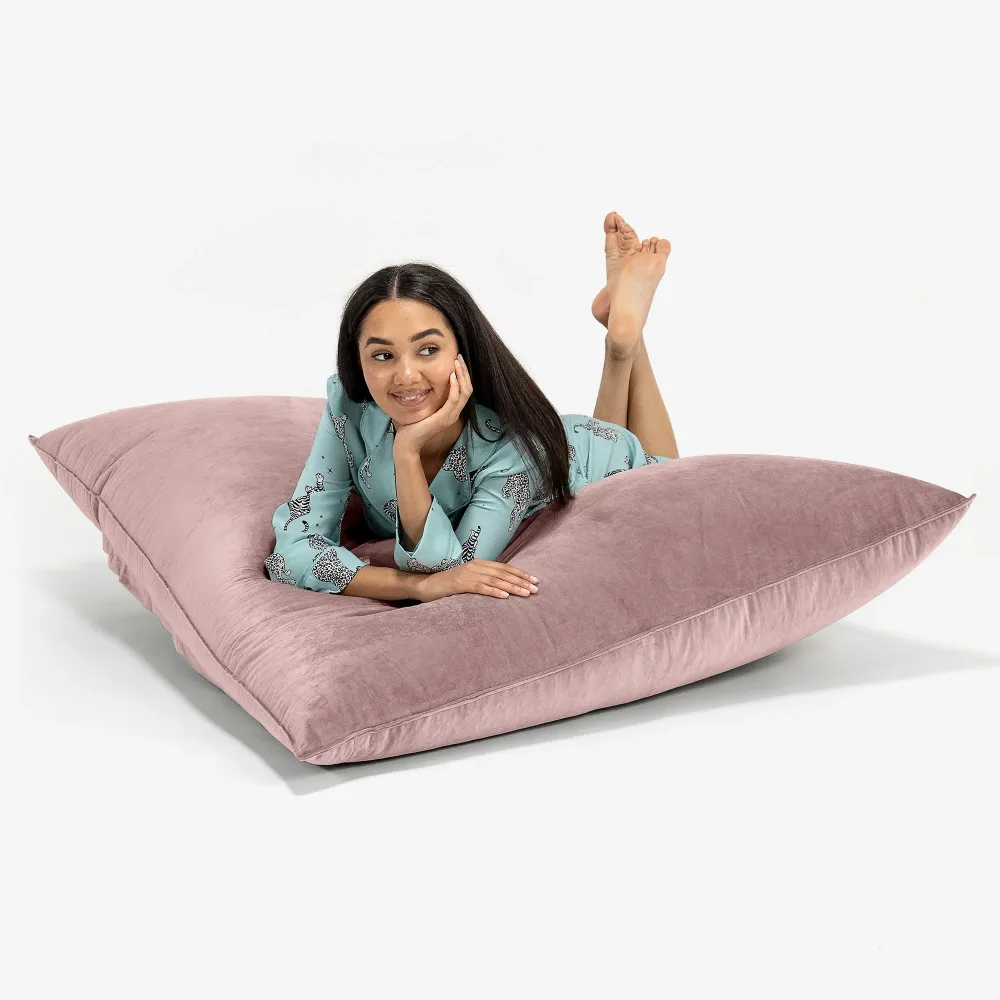 Sitzsack XXL - Samt Pink