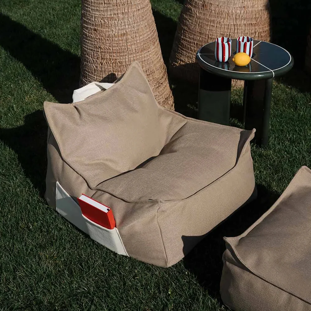 Wigiwama Outdoor Sitzsack 'Beanbag' Dune