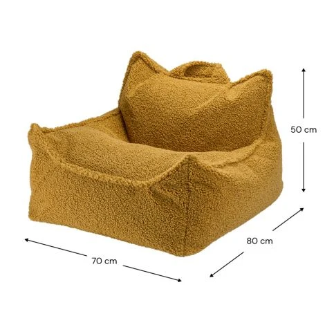 Wigiwama, Sitzsack Teddy Beanbag, 'Maple'