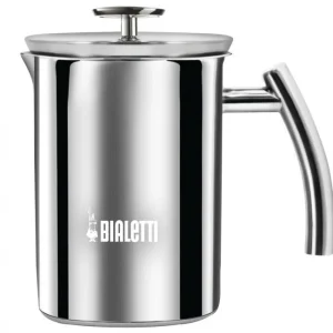 Bialetti Milchaufschäumer Cappuccinatore aus Edelstahl, induktionsfähig