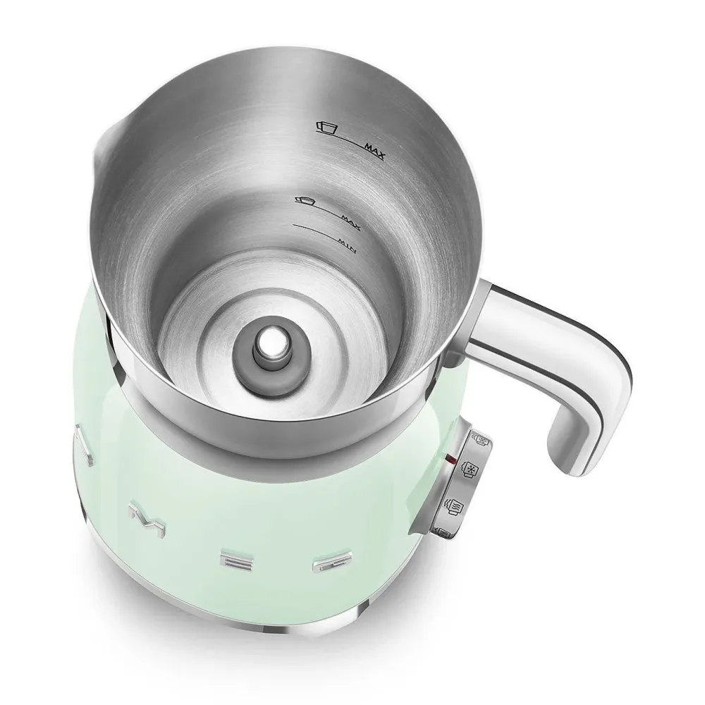 Smeg Milchaufschäumer 'Water Green' MFF11PGEU