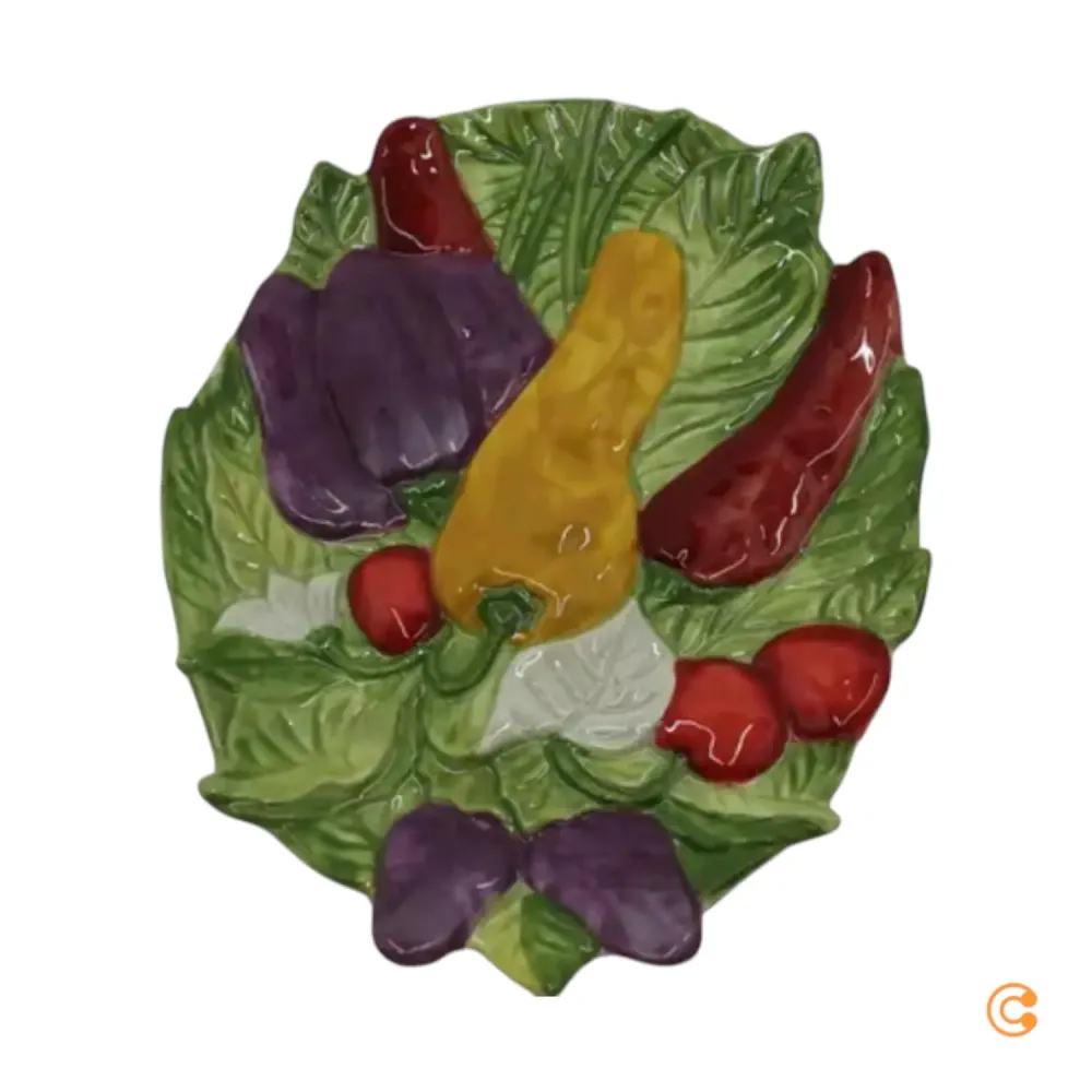 B-Ware &Klevering Legume Servierplatte Platte Tomaten Kollektion Mehrfarbig 21,5x27,5