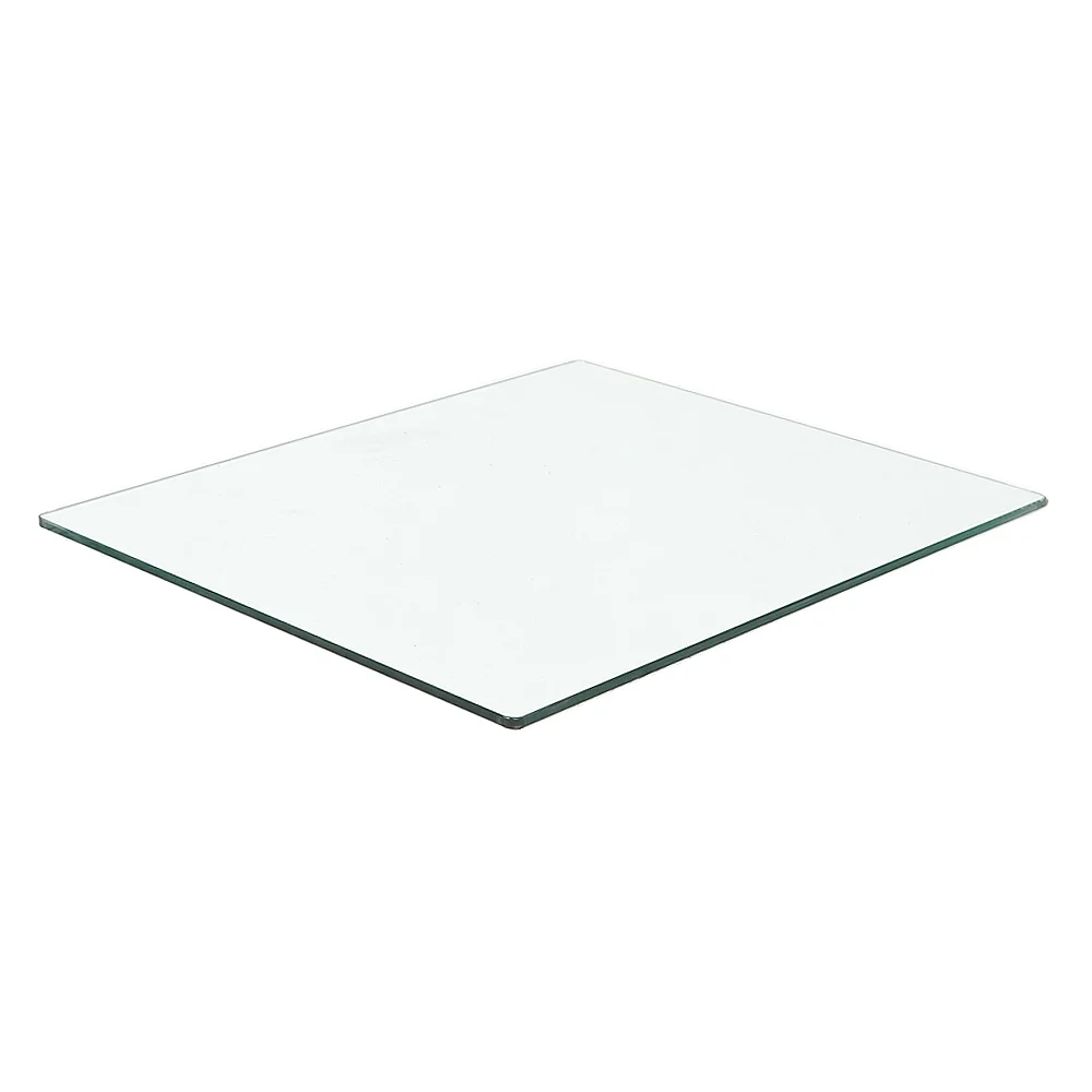 Glasplatte TERRY 40x40cm gehärtetes 8mm Glas Servierplatte