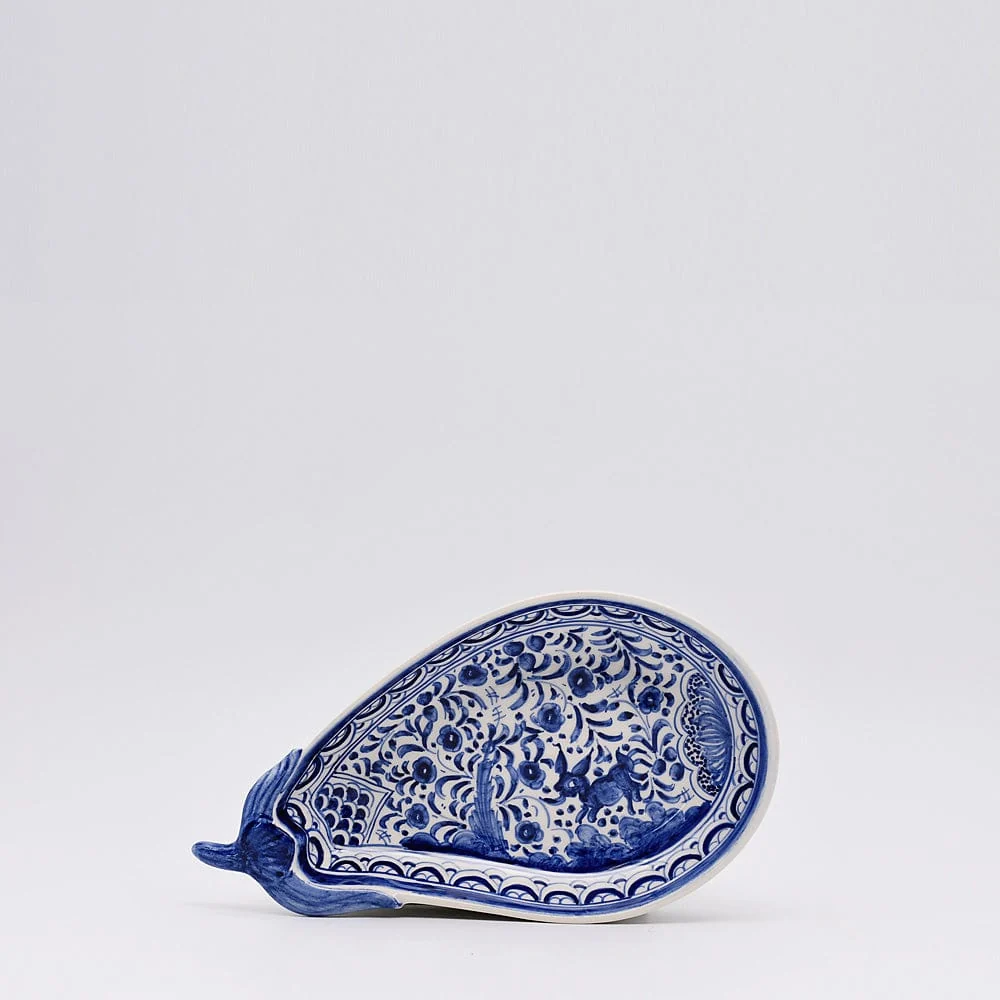 Kleine Servierplatte aus Keramik aus Coimbra
