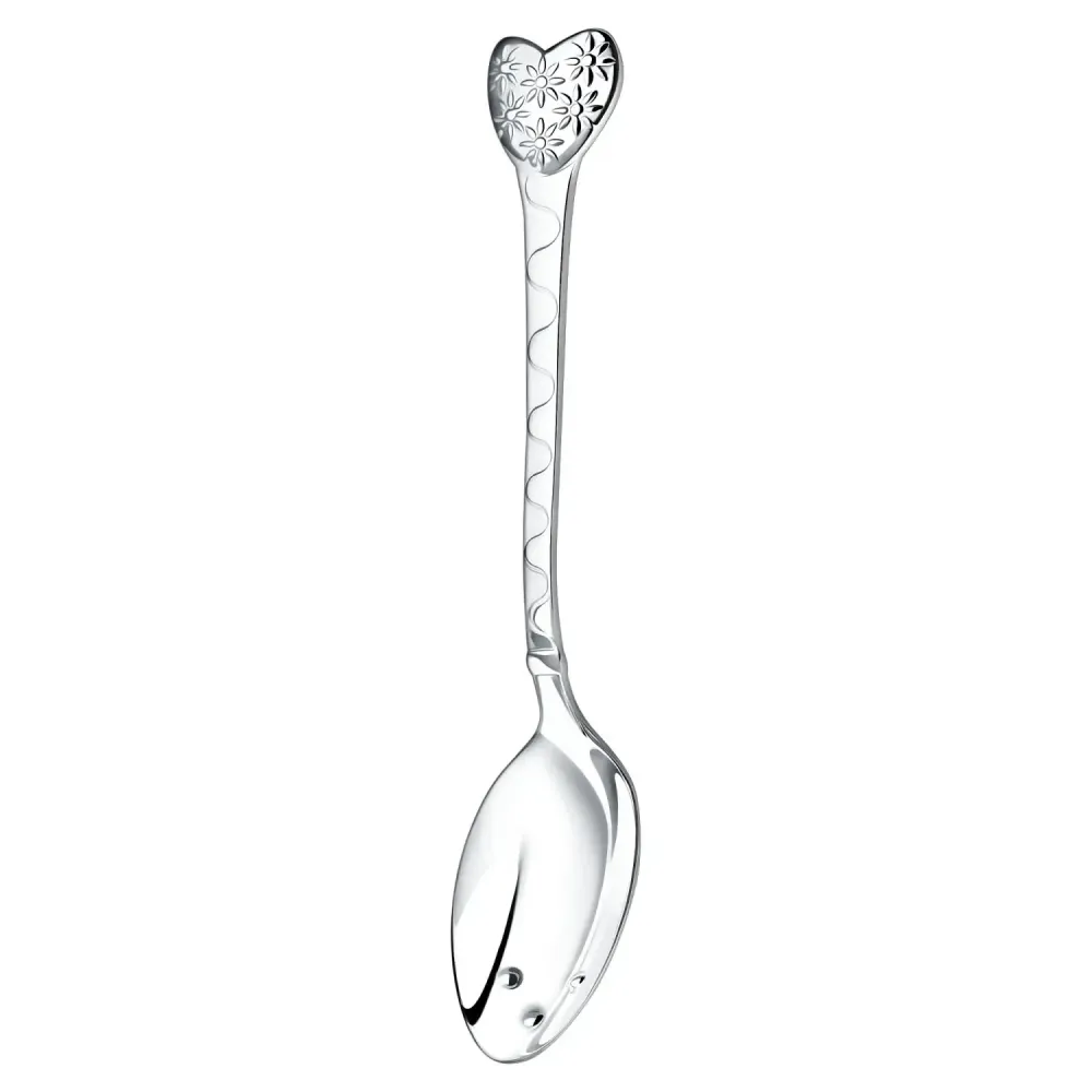 Babygeschenk 925 Silber Herz - Becher & Löffel Set