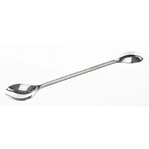 Chemikalienlöffel 18/10 Stahl, L=300mm, 2 Löffel B=48x29/40x29mm,Gewicht g: 59,0
