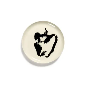 FEAST Teller L weiß Pfeffer schwarz von Yotam Ottolenghi Serax D26,5xH2cm