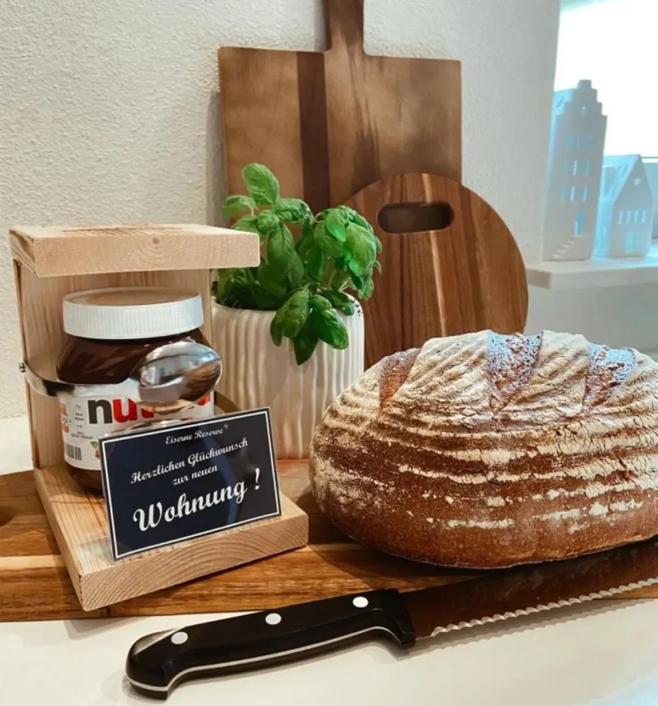 Happy Birthday 50 - Eiserne Reserve Löffel Nutella - Geburtstag - Nutella Geschenk