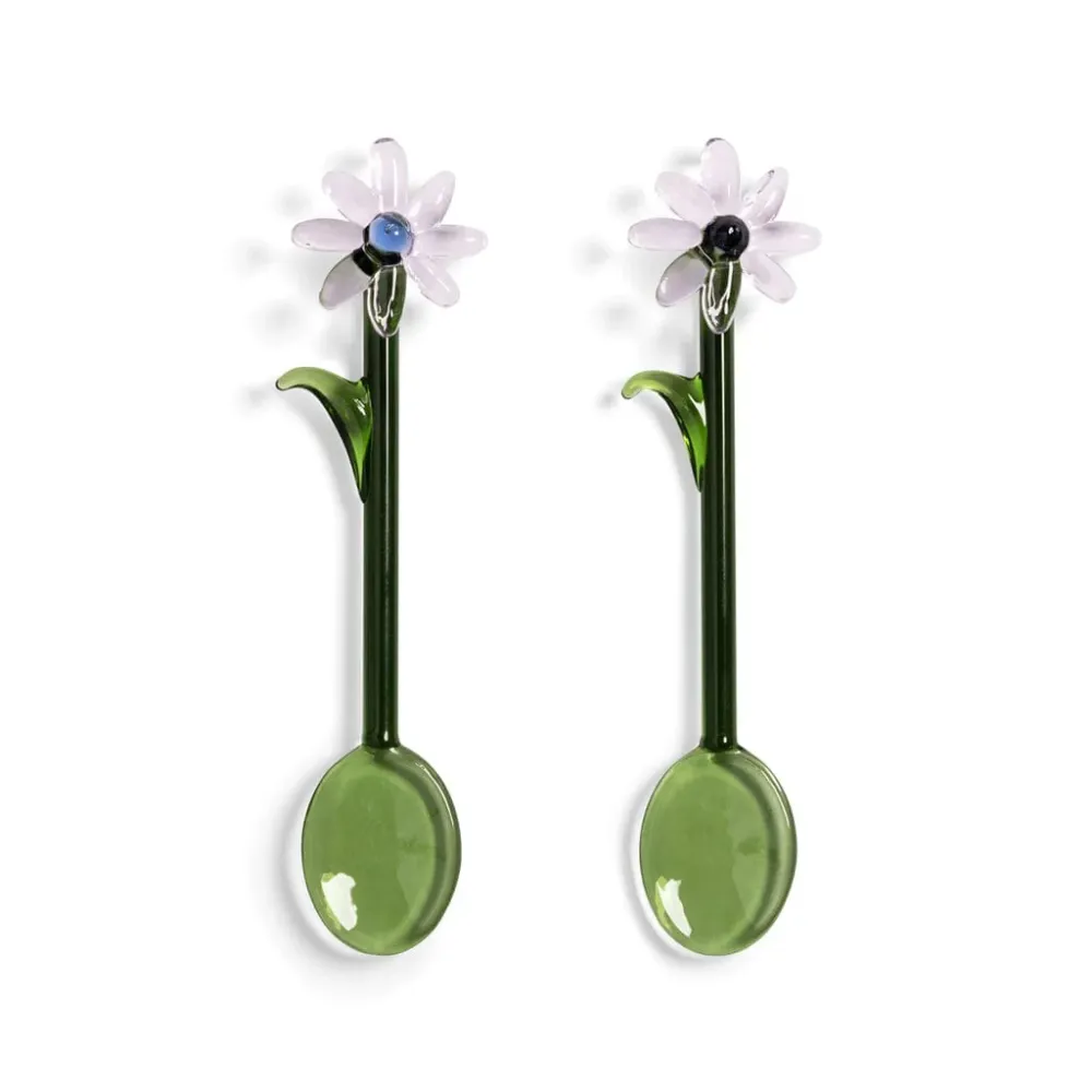 &Klevering - Löffel Flora Pink 2er Set