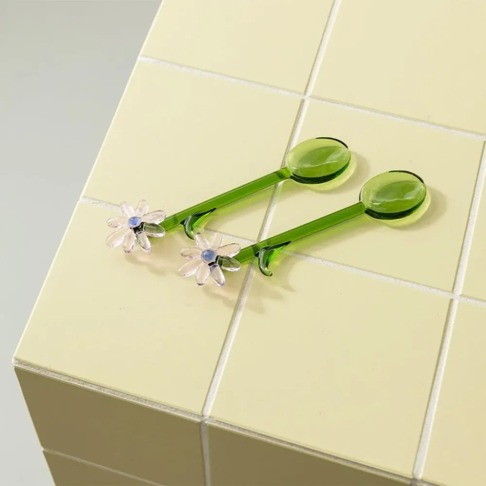 &Klevering - Löffel Flora Pink 2er Set