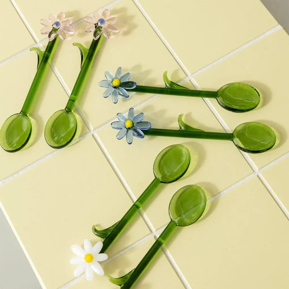 &Klevering - Löffel Flora Pink 2er Set