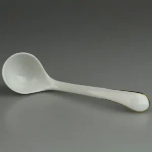 Löffel aus Porzellan für Sauciere