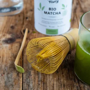 Matcha Besen und Löffel aus Bambus