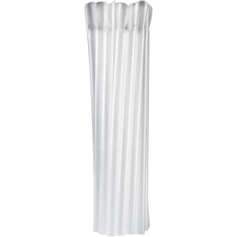Mehrweg Trinkhalme m. Löffel, 21 cm, ø 8 mm, Transparent, PP | Packung (250 Stück)