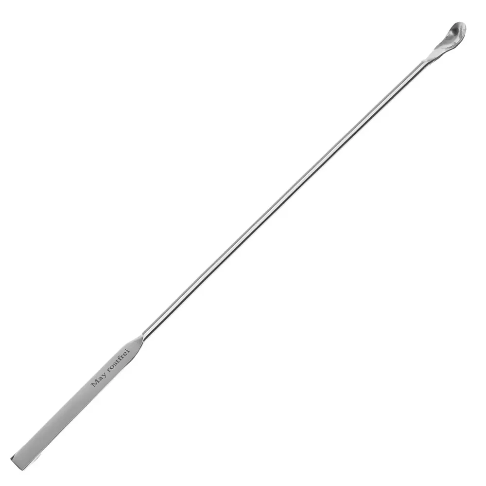 Mikro-Löffelspatel - Apothekerlöffel - doppelseitig mit Spatel & Löffel - Länge: 14 cm - rostfrei