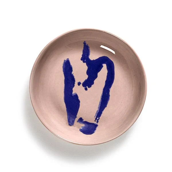Ottolenghi Schale S pink Pfeffer blau FEAST Serax D11,5xH2cm
