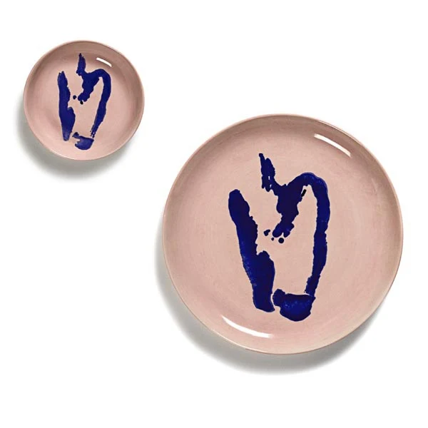 Ottolenghi Schale S pink Pfeffer blau FEAST Serax D11,5xH2cm