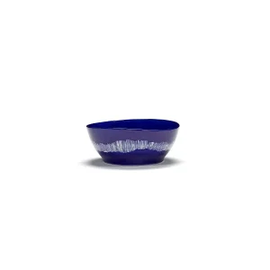 Ottolenghi Schüssel L Lapis Swirl-Stripes weiß FEAST Serax D18xH8cm