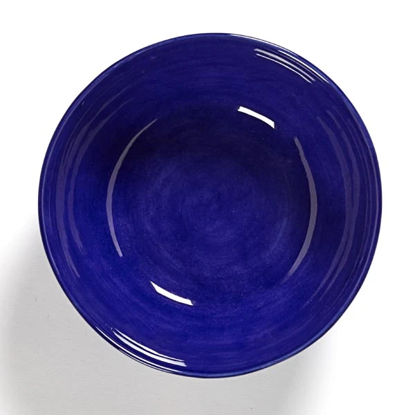 Ottolenghi Schüssel L Lapis Swirl-Stripes weiß FEAST Serax D18xH8cm