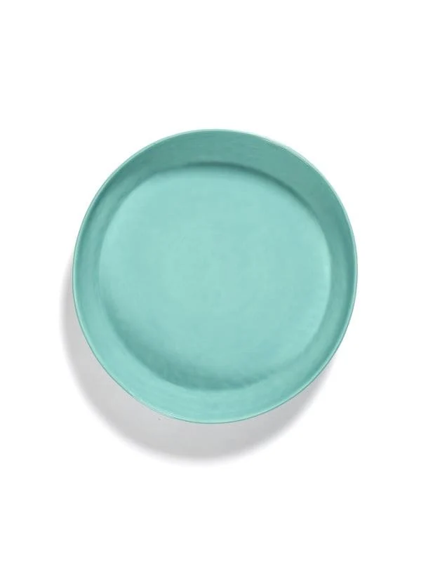 Ottolenghi Servierplatte L azure Swirl-Stripes rot FEAST Serax D36cm