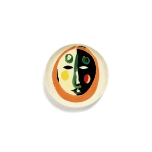 Ottolenghi Teller Gesicht M Face 1 FEAST Serax D22,5xH2cm