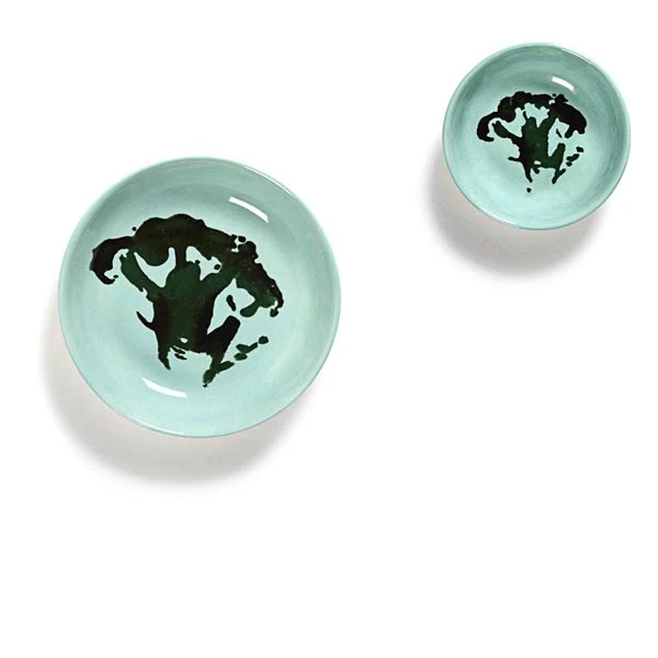 Serax FEAST Schale XS azure Brokkoli grün von Ottolenghi D7,5cm