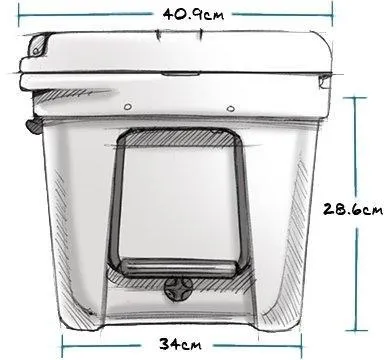YETI® Kühlbox Tundra 35 - Charcoal