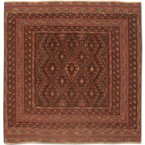 Kelim Afghan Teppich 123x114cm