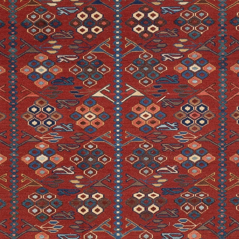 Kelim Afghan Teppich 228x175cm